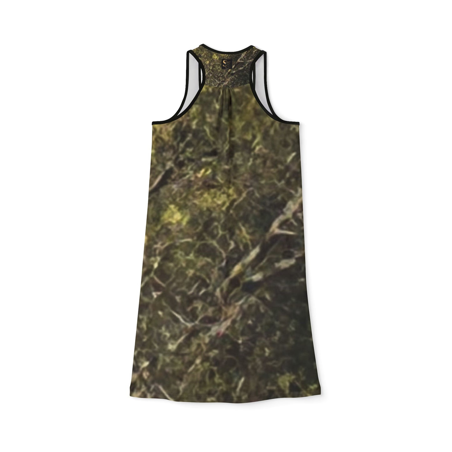 Racerback Camouflage Forest Dress — Women's All-Over Print Nature Vibe