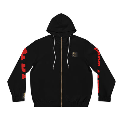 APBT -Bull Dawg Tuff Photo Zip UP Hoodie — Men’s Full‑Zip Dog Graphic Jacket