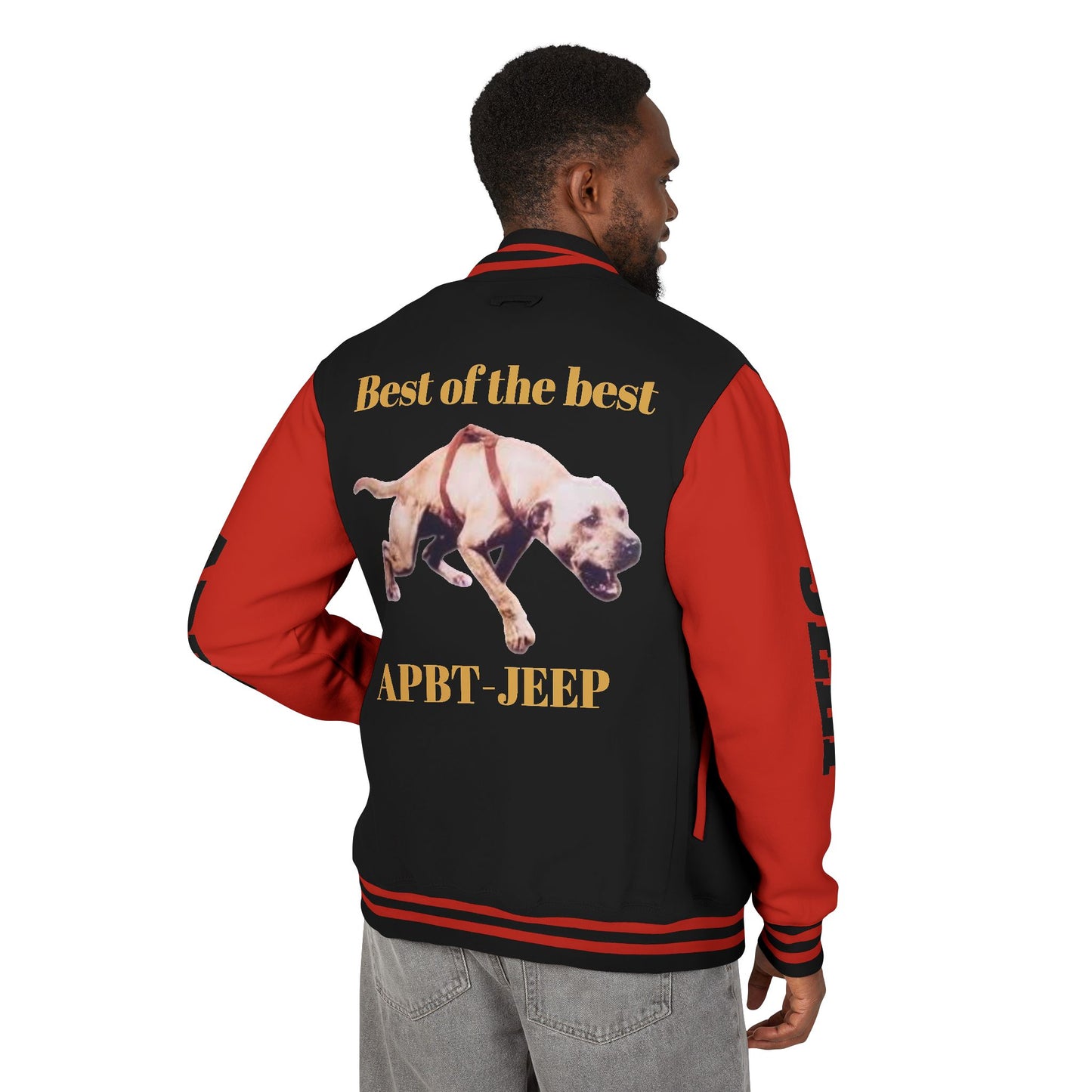 Letterman Jacket — "Best of the Best" APBT Bul Dog Varsity Jacket