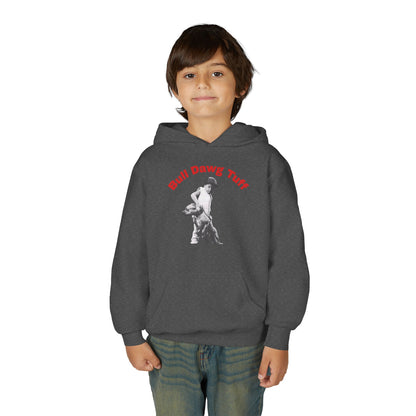 Youth Hoodie — "Bull Dawg Tuff" Graphic Sweatshirt