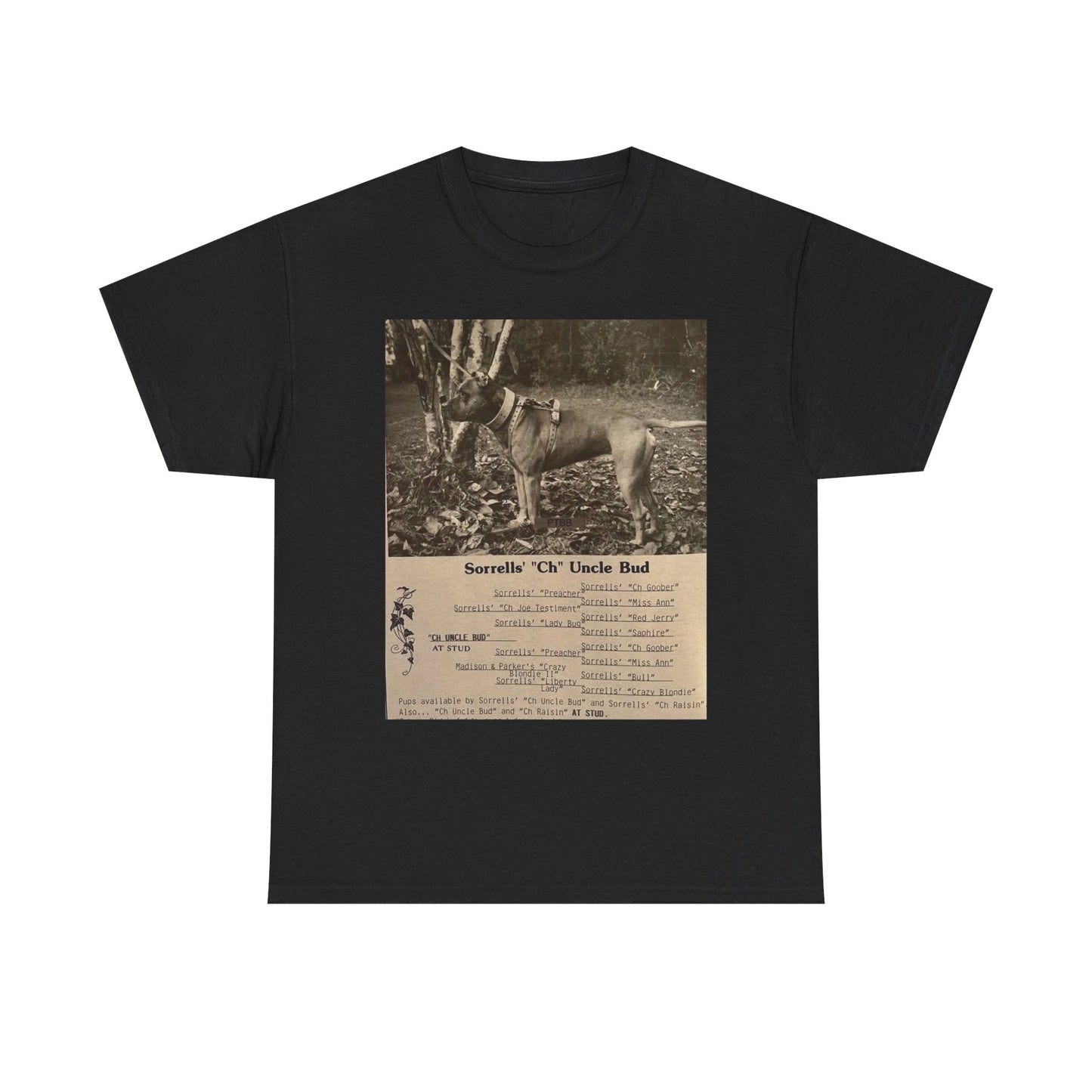 Dog Pedigree Unisex Tee