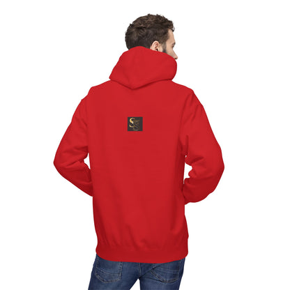 Badass Dad Hoodie — Graphic Father’s Day Pullover with Dog Silhouette