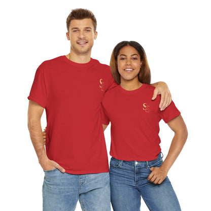Stylish Unisex Heavy Cotton Tee, Casual Tee Shirt, Everyday Wear, Gift for Him and Her, Comfort Tee, Summer Fashion