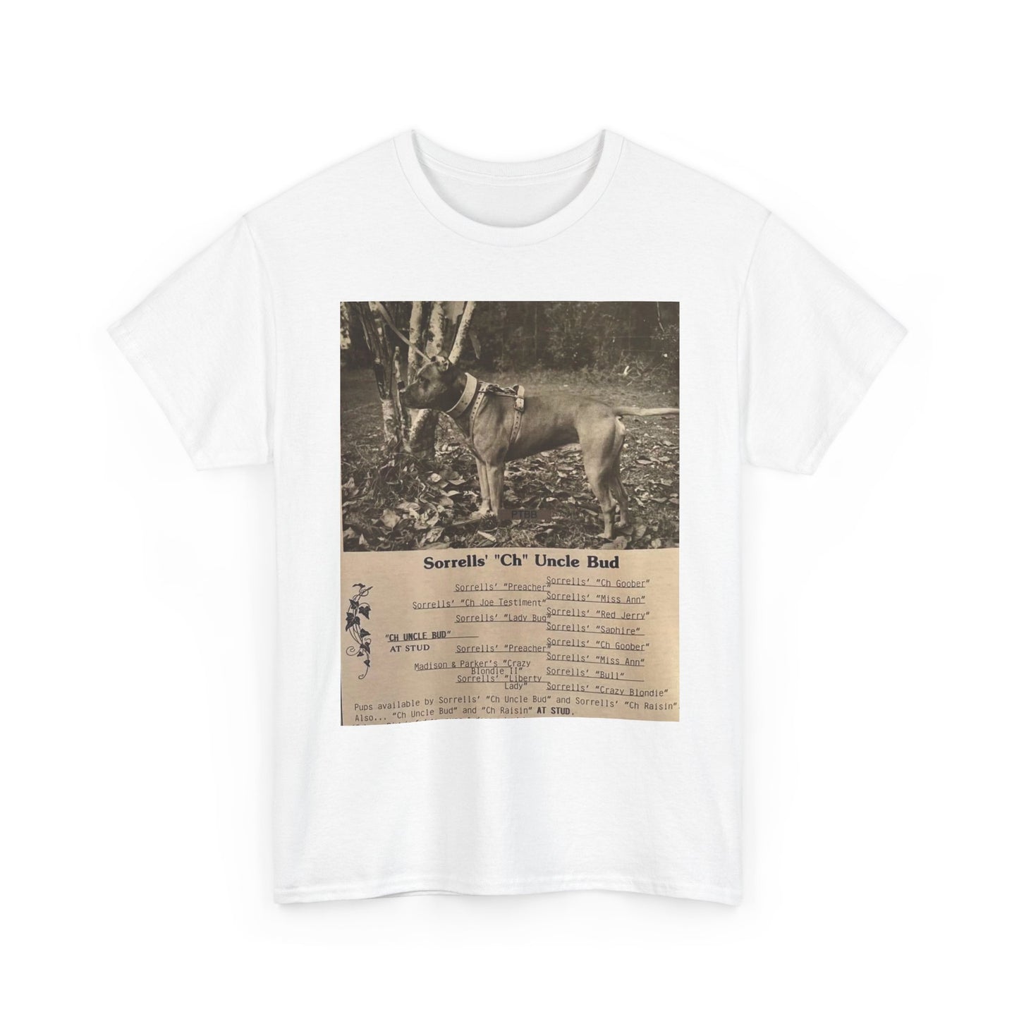 Dog Pedigree Unisex Tee