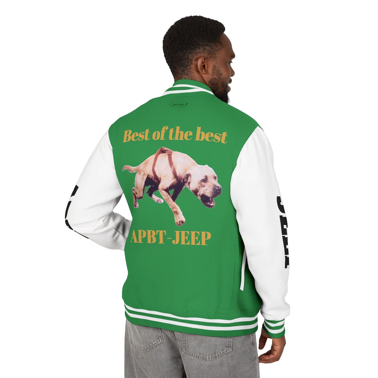 Letterman Jacket — "Best of the Best" APBT Bul Dog Varsity Jacket