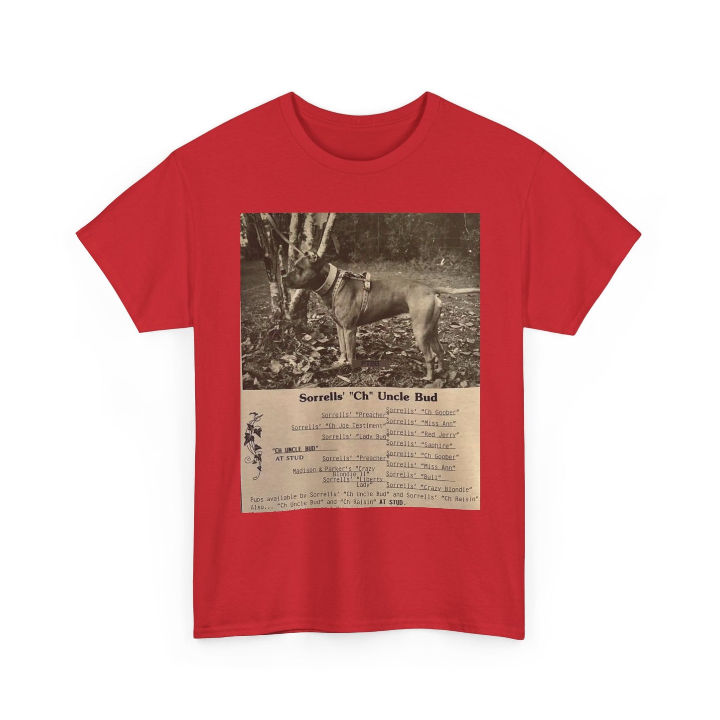 Dog Pedigree Unisex Tee