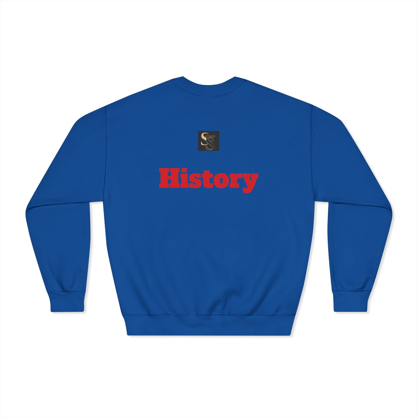 Pedigree History Crewneck Sweatshirt — Vintage Dog Pedigree Print