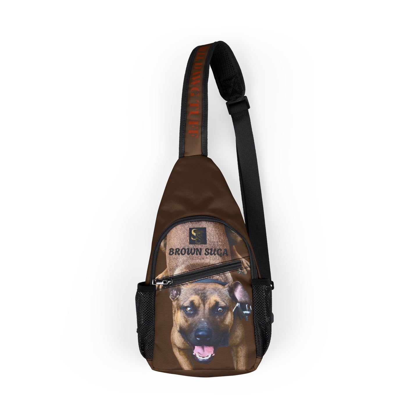 Brown Suga Chest Bag — SS Brown APBT Sling Pack