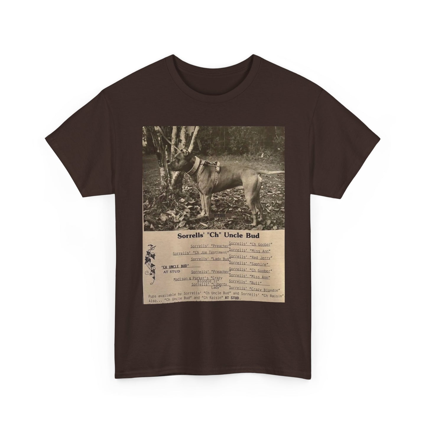 Dog Pedigree Unisex Tee