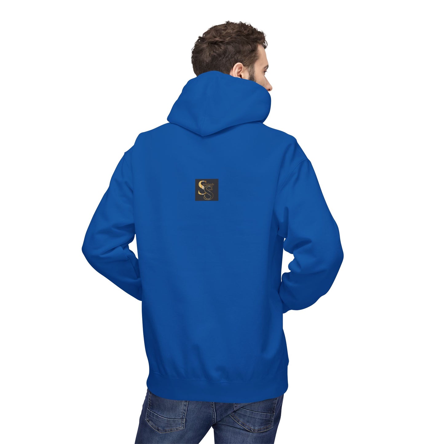 Badass Dad Hoodie — Graphic Father’s Day Pullover with Dog Silhouette
