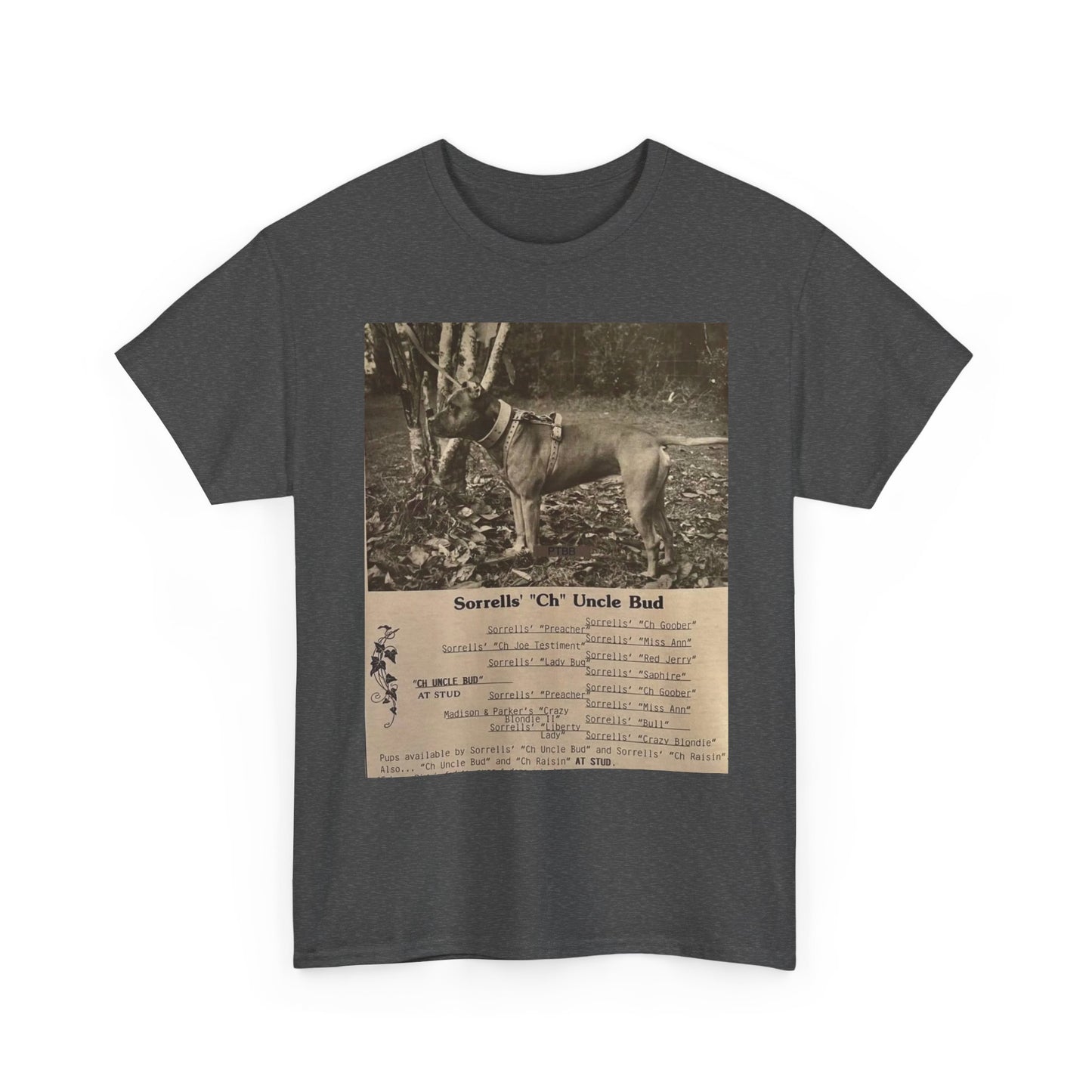 Dog Pedigree Unisex Tee