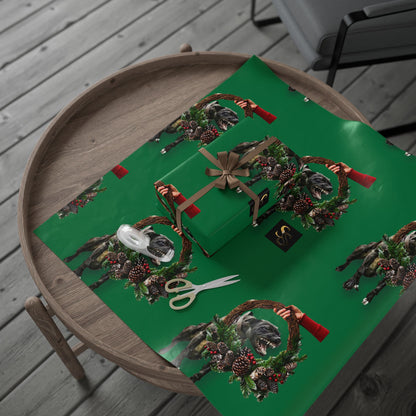 Wrapping Papers American Pit Bull Terrier Christmas