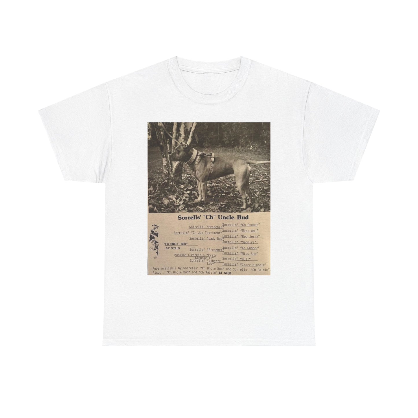 Dog Pedigree Unisex Tee