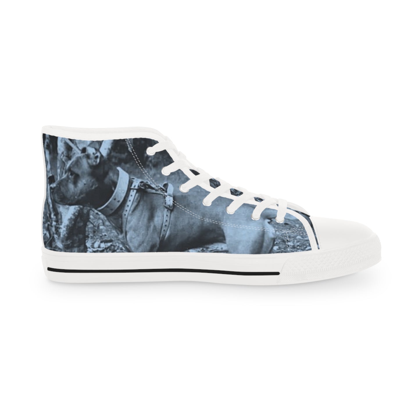 Blue Pet Men's Camo High Top Sneakers, Stylish High Tops, Trendy Footwear, Casual Street Shoes, Unique Sneaker Designs, Outdoor Adventure Sneakers