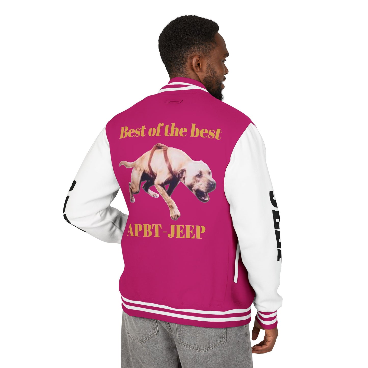 Letterman Jacket — "Best of the Best" APBT Bul Dog Varsity Jacket