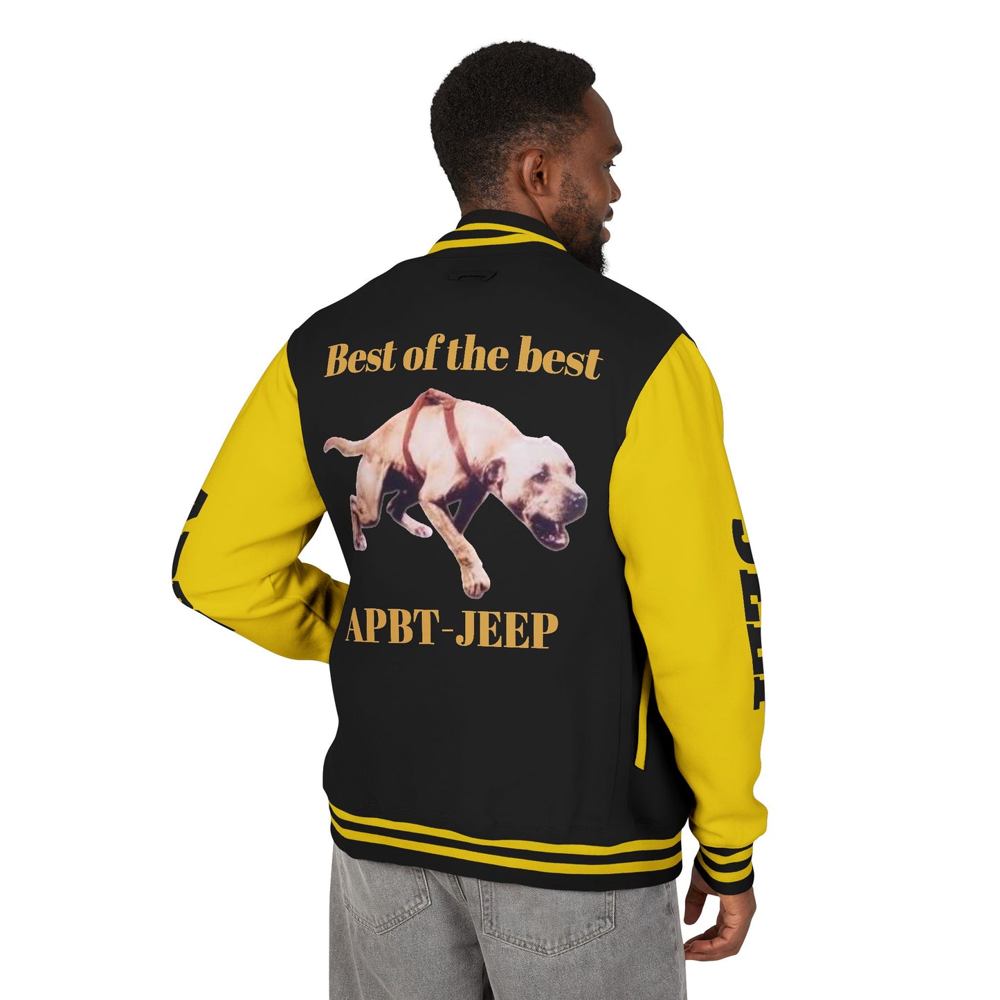 Letterman Jacket — "Best of the Best" APBT Bul Dog Varsity Jacket