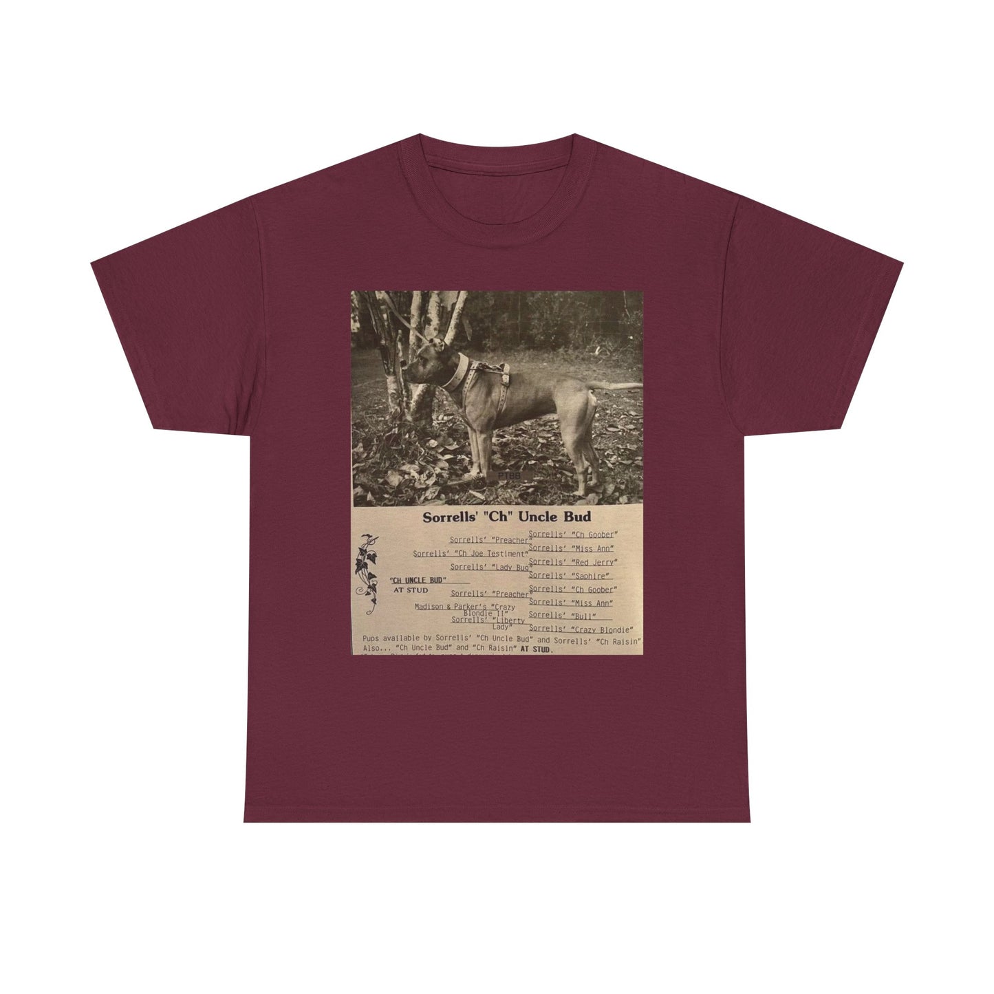 Dog Pedigree Unisex Tee