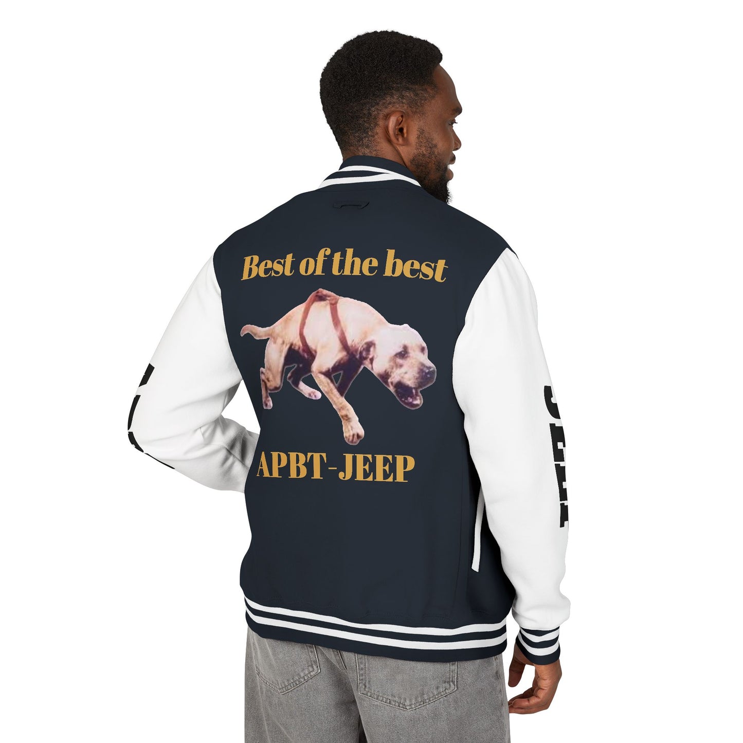 Letterman Jacket — "Best of the Best" APBT Bul Dog Varsity Jacket