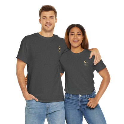 Stylish Unisex Heavy Cotton Tee, Casual Tee Shirt, Everyday Wear, Gift for Him and Her, Comfort Tee, Summer Fashion