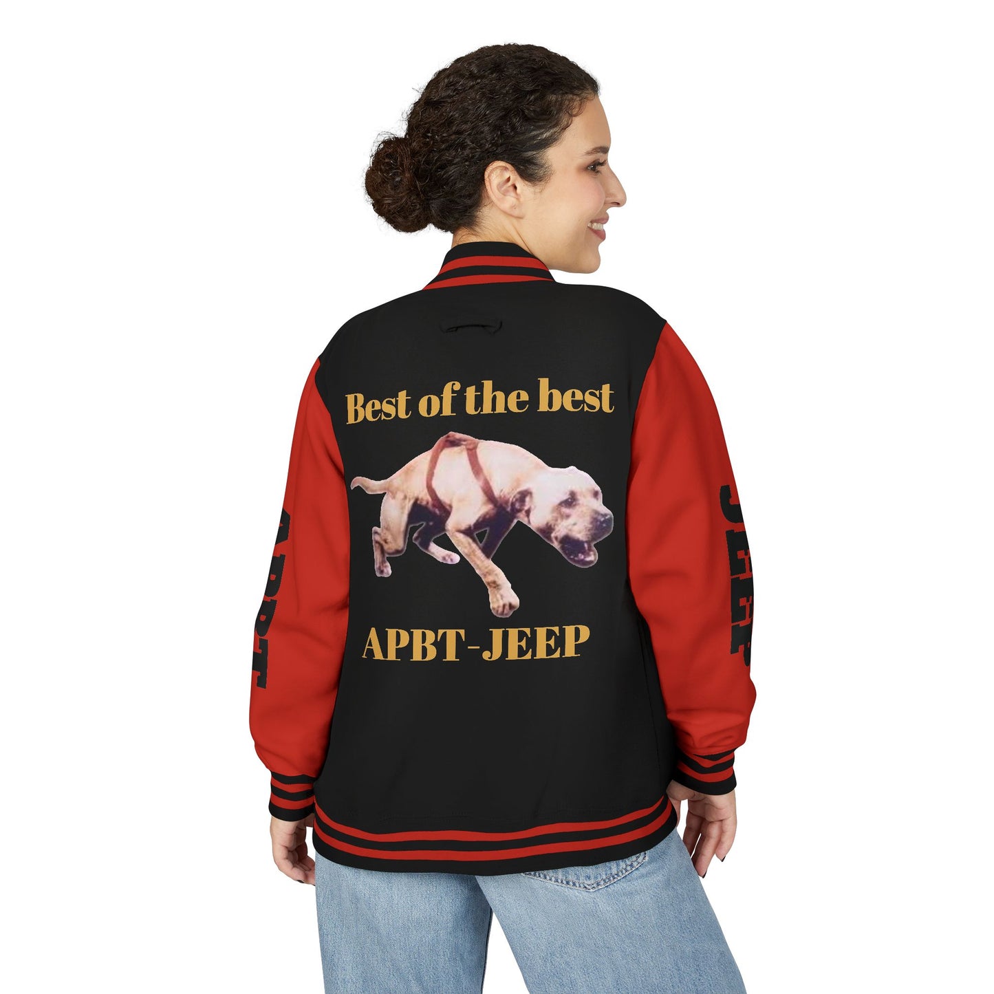 Letterman Jacket — "Best of the Best" APBT Bul Dog Varsity Jacket