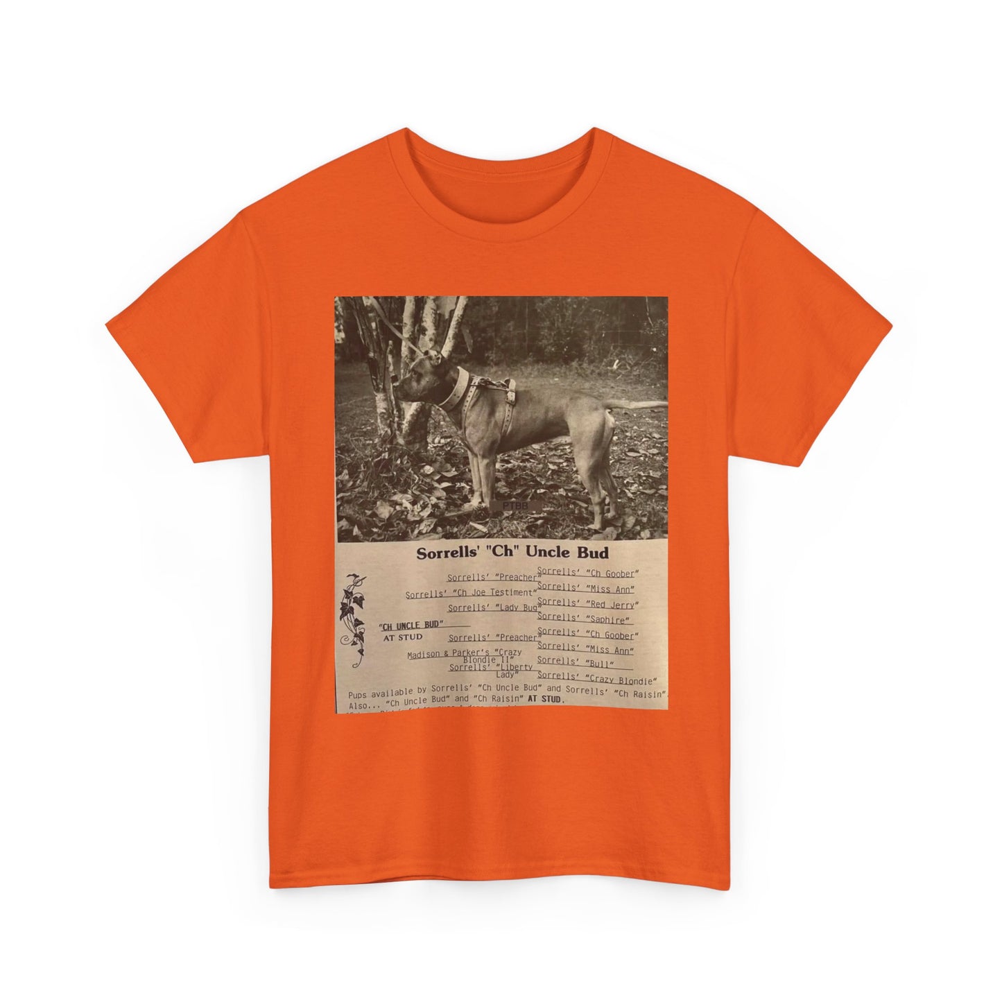 Dog Pedigree Unisex Tee