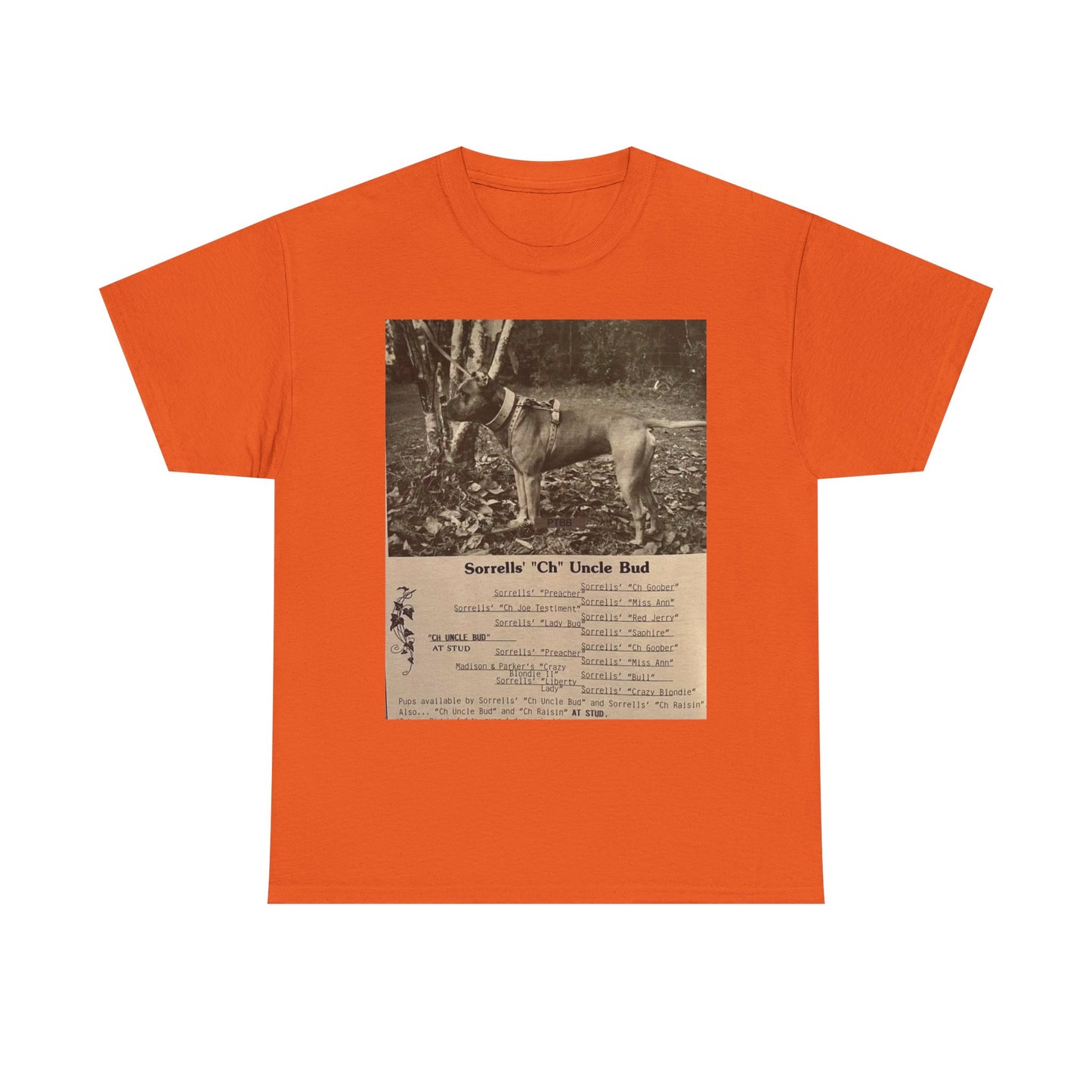 Dog Pedigree Unisex Tee