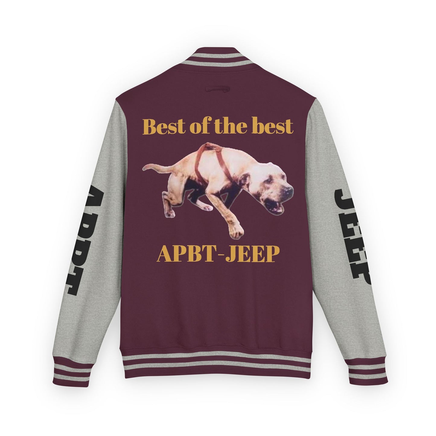 Letterman Jacket — "Best of the Best" APBT Bul Dog Varsity Jacket