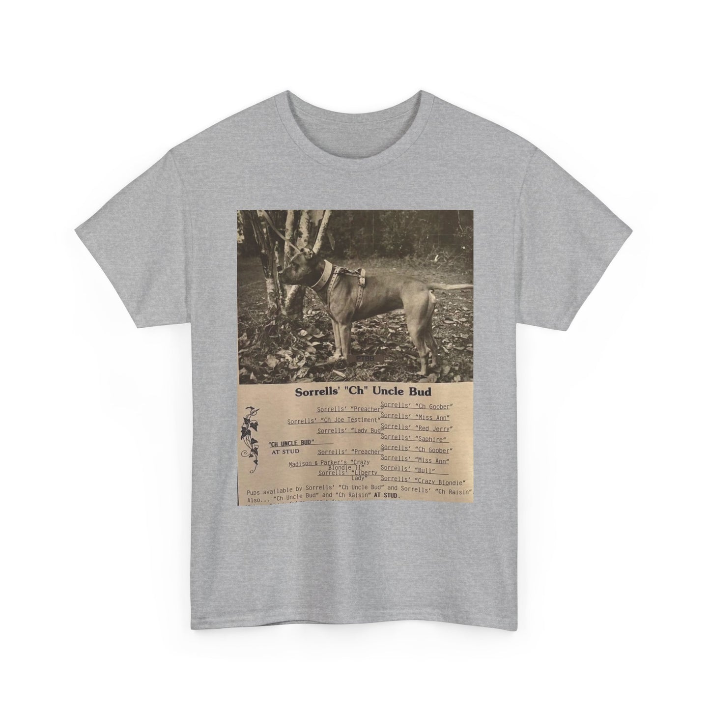 Dog Pedigree Unisex Tee