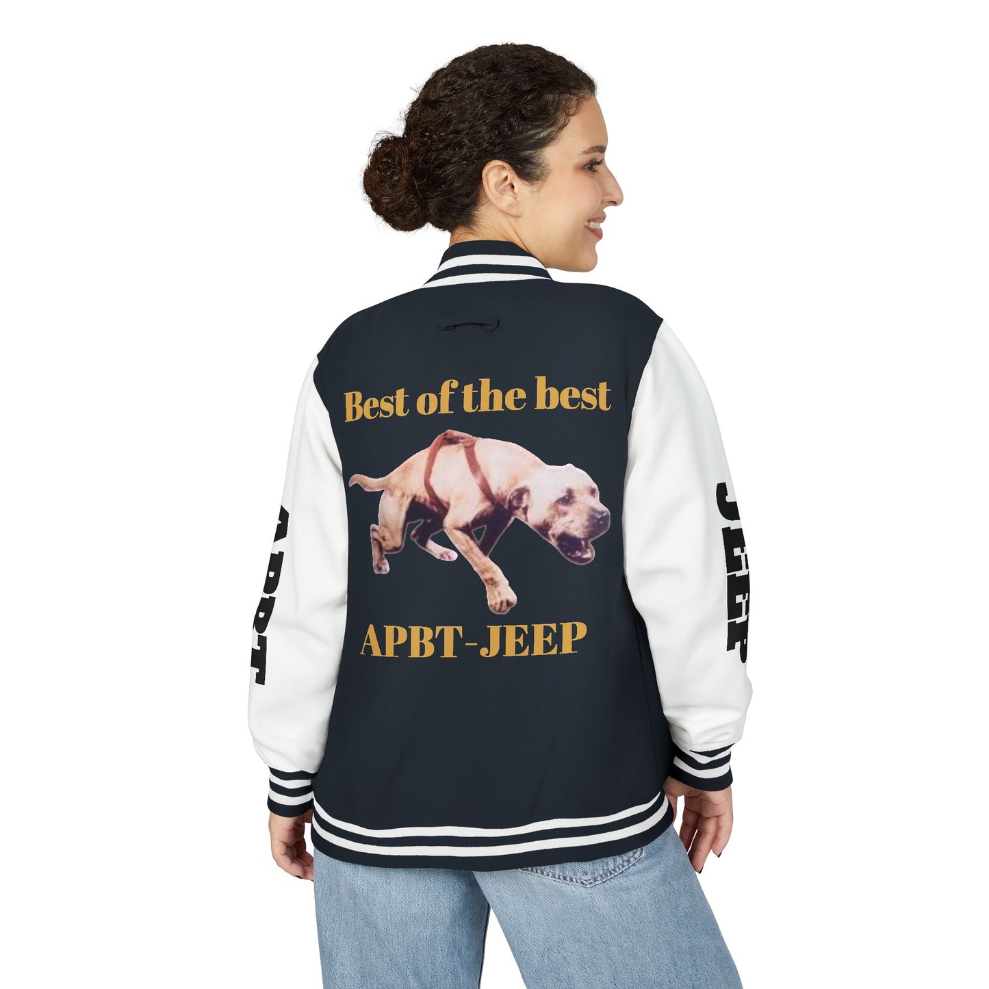 Letterman Jacket — "Best of the Best" APBT Bul Dog Varsity Jacket
